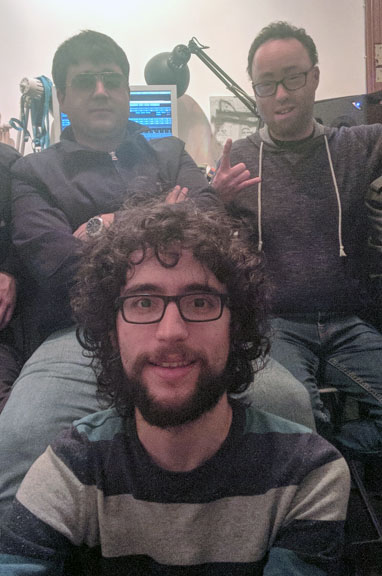 Raúl Vázquez con "En Bruto" en el estudio